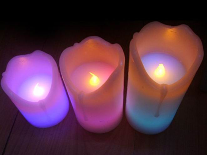 led wax candles factory