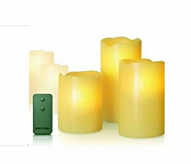 China led remote control candles