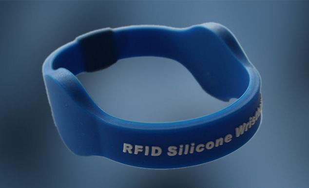 China RFID silicone wristbands