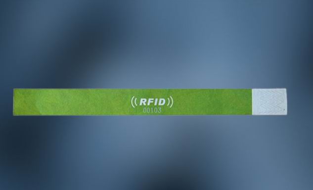 RFID tyvek bracelets