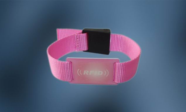 RFID fabric bracelets