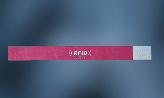 RFID Tyvek wristbands