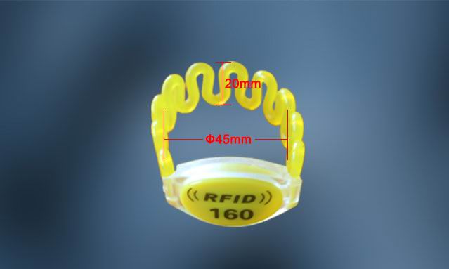 RFID plastic wristbands