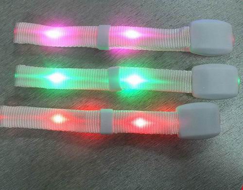 Sound activated led wristbands