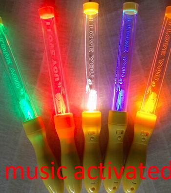 Sound sensor led stick