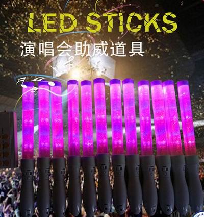 Voice control led stick/wand/baton